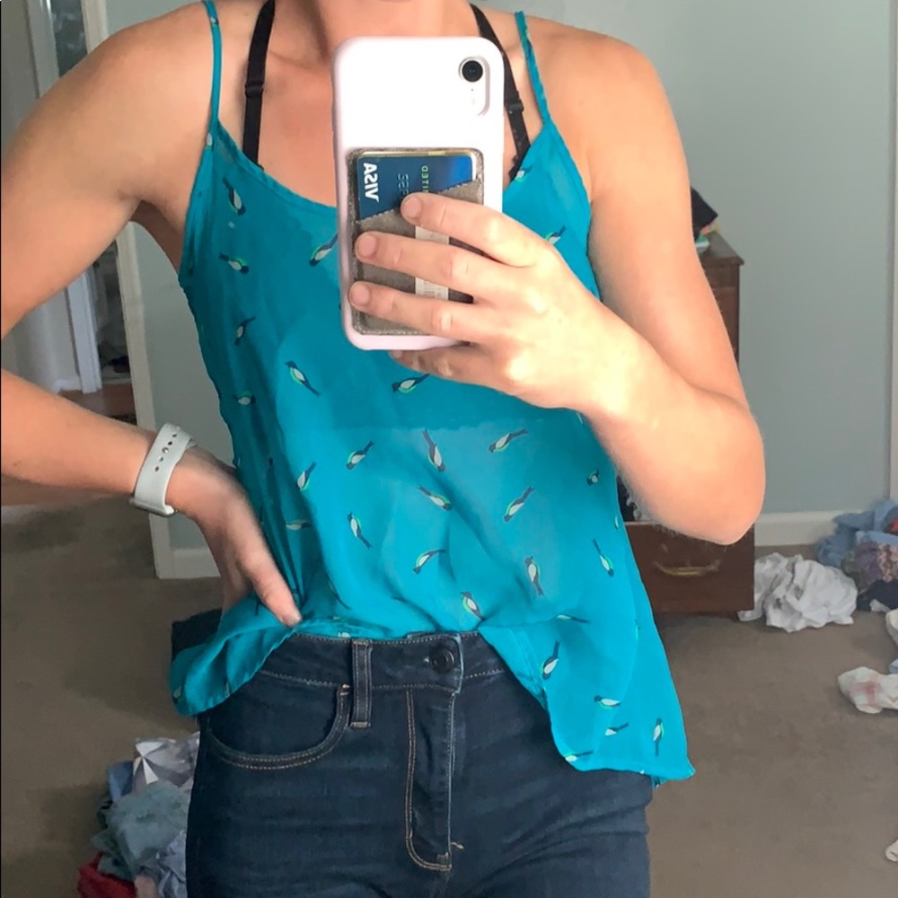 Cute bird blouse